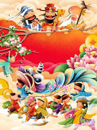 The Tet Holiday By Khanh Tran Via Behance Thiệp Mỹ Thuật Li Xi