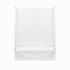 We're trying to make more room for a small vanity and want to do so by getting a smaller 4 ft tub/shower, and putting that against the 4 ft wall. American Fiberglass 54 X 27 White Sectional Tub Shower Mobile Home Parts Store 120120