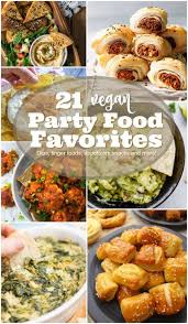 Vegan Party Food Favorites Celebrate Any Special Occasion With One Of These Easy To Make Vegan Re Vegetarian Party Food Vegan Party Food Party Food Favorites