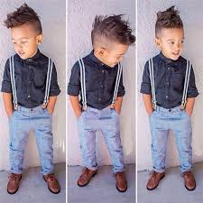 12 95 2pcs Baby Handsome Boys Gentleman Shirt Straps Trousers Set Kids Casual Outfits Ebay Fashion Baby Boy T Shirt Boys Dress Shirts Online Kids Clothes