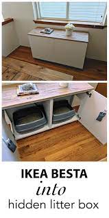 Here's a look at how some designers and homeowners have worked litter boxes into their decor. Pin On Zimmer Einrichten