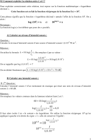 Intensite Sonore Et Niveau D Intensite Sonore Pdf Free Download