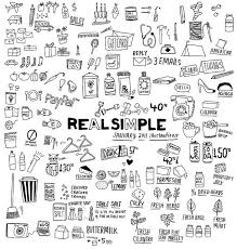 Some Of The Raw Real Simple Illustrations For January 2011 Issue Sketch Book Sketch Notes Simple Illustration