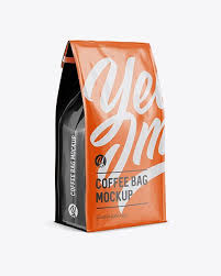 Download Glossy Paper Coffee Bag W A Tin Tie Mockup Halfside View Object Mockups In 2020 Free Packaging Mockup Psd Mockup Template Mockup Free Psd