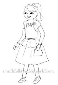 American doll coloring pages are a fun way for kids of all ages to develop creativity, focus, motor skills and color recognition. American Girl Doll Coloring Pages Maryellen Novocom Top
