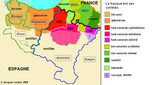 (toponyme) territoire qui constitue la grande partie méridionale du pays basque (85 %) ou la réunion des quatre provinces basques situées en espagne : Pays Basque