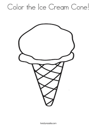 Color The Ice Cream Cone Coloring Page Ice Cream Coloring Pages Candy Coloring Pages Coloring Pages