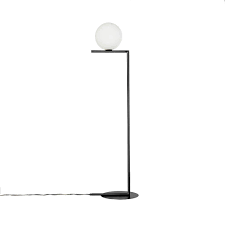 Modern Ball Floor Lamp Black In 2020 Black Floor Lamp Modern Black Floor Lamps Floor Lamp