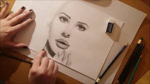 Prismacolor colored pencil drawing of lana del rey.music: Drawing Lana Del Rey Youtube