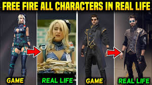 Free fire all new character real life history। ff new character/ফ্রী ফায়ার সব ক্যারেক্টার এর জীবনী подробнее. Free Fire All Characters In Real Life 2021 Free Fire Characters In Real Life Ultimate Version Youtube