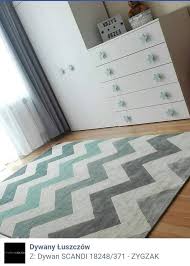 Dywan Zygzak I Szafki Contemporary Rug Ikea Home Decor