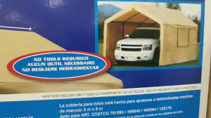 Costco 10 X20 Steel Frame Canopy 229 Replacement Roof Cover 58 Youtube