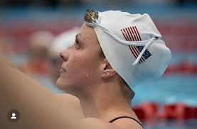 Bronze medal One of the fastest 100 meter backstroke Katharine Berkoff  Missoula Montana