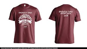 10 design readymade cetak baju family day. Baju Family Day Design Shop Clothing Shoes Online