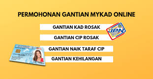 Lalu bagaimana langkah yang harus. Gantian Mykad Online Jpn Hilang Kad Pengenalan Cip Rosak