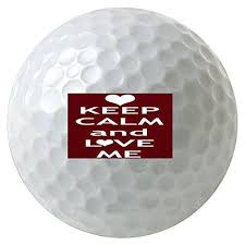 Funny golf sayings and quotations for golfers. Debbie S Designs Keep Calm And Love Me Fun Quote 3 Pack Printed Golf B Ninefit Europe