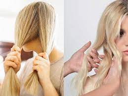 Monitor hair frequently to check if the purple or gray hues are dissolving. How To Bleach Hair With Hydrogen Peroxide And Baking Soda Lewigs