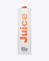 Download 1l Matte Juice Package Mockup Back View In Packaging Mockups On Yellow Images Object Mockups PSD Mockup Templates
