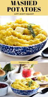 Mashed Potatoes With Acorn Squash Recipe In 2020 Traditional Thanksgiving Recipes Best Salad Recipes Acorn Squash