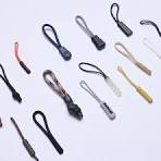 Factory Custom Logo Zipper Pullers Soft Rubber Silicone PVC Zipper Pulls  Cord