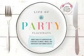 Mr and mrs.verma have gone out of station on a holidays travel and have taken vikram along with them. Life Of The Party Placemats Book By Cider Mill Press Official Publisher Page Simon Schuster