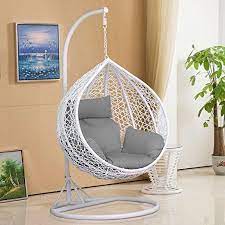 tinkertonk rattan swing chair patio garden wicker hanging egg chair hammock w x2f cushion amp cover indoor or out slaapkamerideeen kamer decoratie hangstoel