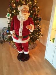 We have anna kendrick and snoop dogg to thank for the here comes santa claus tiktok trend. Gemmy 5 Tall Life Size Animated Singing Dancing Santa Claus Christmas Figure Dancing Santa Christmas Collectibles Christmas Decorations
