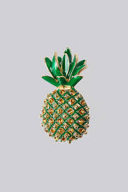 pineapple brooch