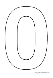 Printable coloring pages for kids and adults. Number 0 Coloring Pages Coloringbay