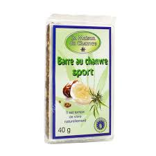 Barres de céréales maison : Barre Au Chanvre Sport Bio 40g Nutri Naturel