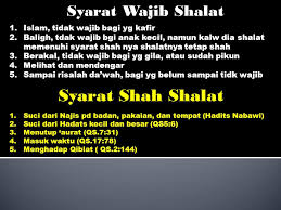 Pengertian kata 'syarat' secara bahasa bermakna alamat. Syarat Shah Shalat Syarat Wajib Shalat Ppt Download