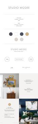 Studio Mcgee By Saturday Studio Branding Website Design Freelance Graphic Design Brand Fonts
