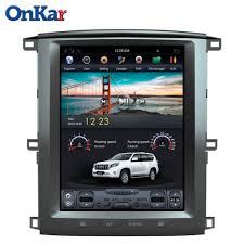 Onkar 12 1 Inch Tesla Style Ips Touchscreen Android 9 0 Pie Autoradio Multimedia For Toyota Land Cruiser Lc100 2002 2003 2004 2005 2006 2007 Lexus Lx470 2004 20 In 2020 Lexus Lx470 Apple Car Play Toyota Land Cruiser