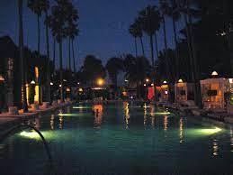 The Delano Hotel Pool At Night South Beach Miami Miami Beach Pool At Night American Cities