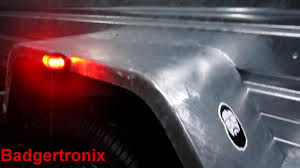 Side marker lights flash (modification) disclaimer: Trailer Marker Lights Install How To Youtube