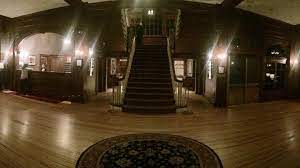 The overlook hotel, emi elstree studios, hertfordshire, uk. Creepy Photo Snapped By Tourist At The Shining Hotel Abc News