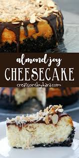 Almond Joy Cheesecake Recipe Creations By Kara In 2020 Almond Joy Cheesecake Recipe Chocolate Cheesecake Recipes Desserts