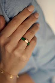 Anillo BERTA VERDE