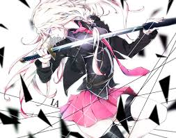 White sexy blond hair girl shows her massive boobs. Katana Girl White Hair Blue Eyes 2096 Hd Wallpaper