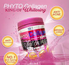 Phyto Collagen King Of Whitening 19x Stem Cell Powder Shaker Lush Skinz