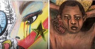 SHAKA Zulu a African warrior and tactician I dedicate this painting to the  memory of Young Dolph may his music 🎵 live