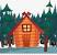 Fantasy Cabin In The Woods Drawings