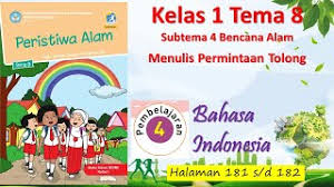 Check spelling or type a new query. Kelas 1 Tema 8 Sub 4 Pembelajaran 4 B Indonesia Menulis Permintaan Tolong Hal 181 182 Youtube