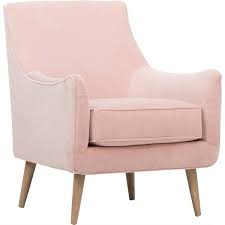 Nolan Chair Blush 2 600 Pen Liked On Polyvore Featuring Home Furniture Chairs Accent Chairs Blush Dining Room Arm Chairs Home Goods Chairs Blush Chair