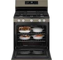 GE 30 in. 5-Burners Smart Free-Standing Gas Convection Range ...