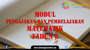 Panduan pengajaran pendidikan jasmani tahun 6 merupakan satu modul yang dapat digunakan oleh cikgu untuk meningkatkan murtu pdp. Modul Pengajaran Dan Pembelajaran Matematik Tahun 6