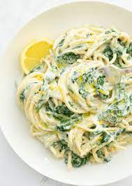 Easy Lemon Ricotta Pasta Spinach Recipe Ricotta Pasta Spinach Pasta Recipes