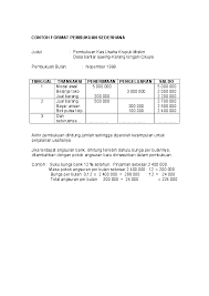 Pihak kedua akan menerima uang setoran tersebut melalui rekening bca 26378273 3. Contoh Buku Arisan Mingguan Cara Golden