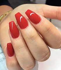 Use esta combinación de colores para eventos casuales, así como para ocasiones de lujo. Unas Acrilicas En Color Rojo En Beauty Salon Makeup Facebook