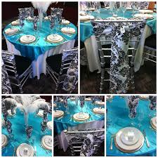 Before 'white wedding,' nobody would have admitted that was even possible. Classic Weddings And Events Black And White With Turquoise Black Wedding Themes Turquoise Wedding Turquoise Wedding Decorations